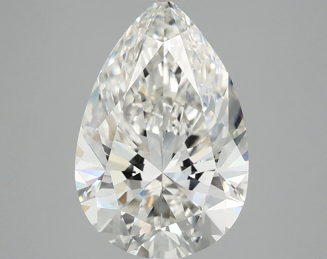4.09 CT Pear Diamond