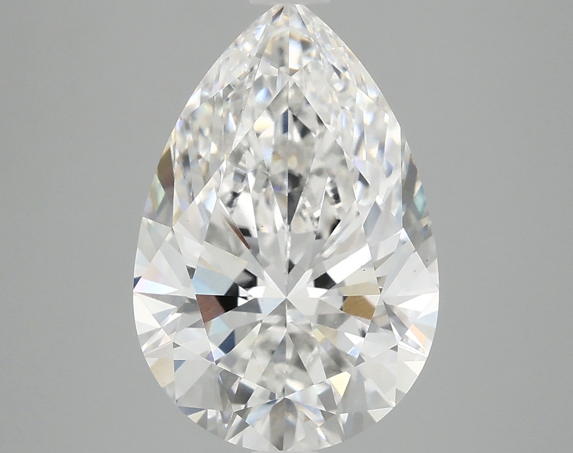 4.08 CT Pear Diamond