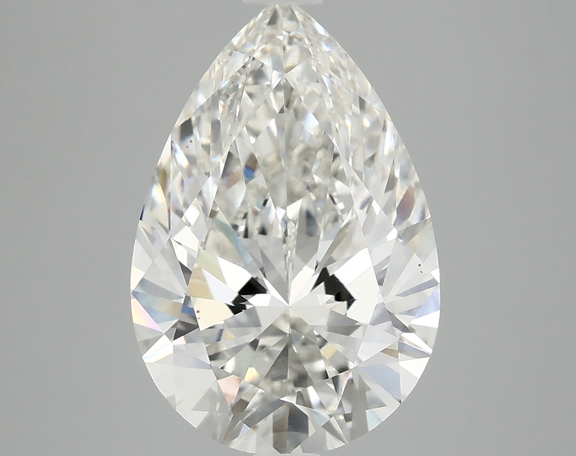 4.08 CT Pear Diamond