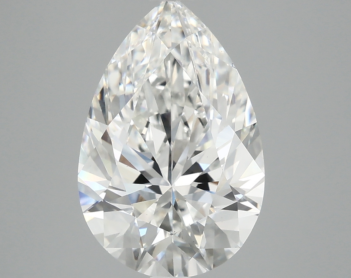 4.08 CT Pear Diamond