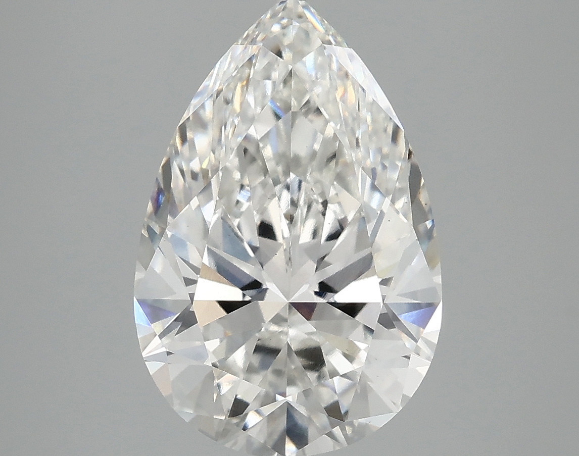 4.09 CT Pear Diamond