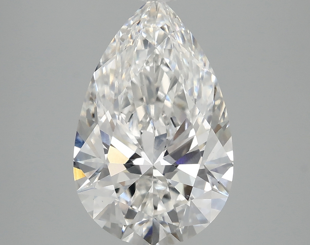 4.09 CT Pear Diamond
