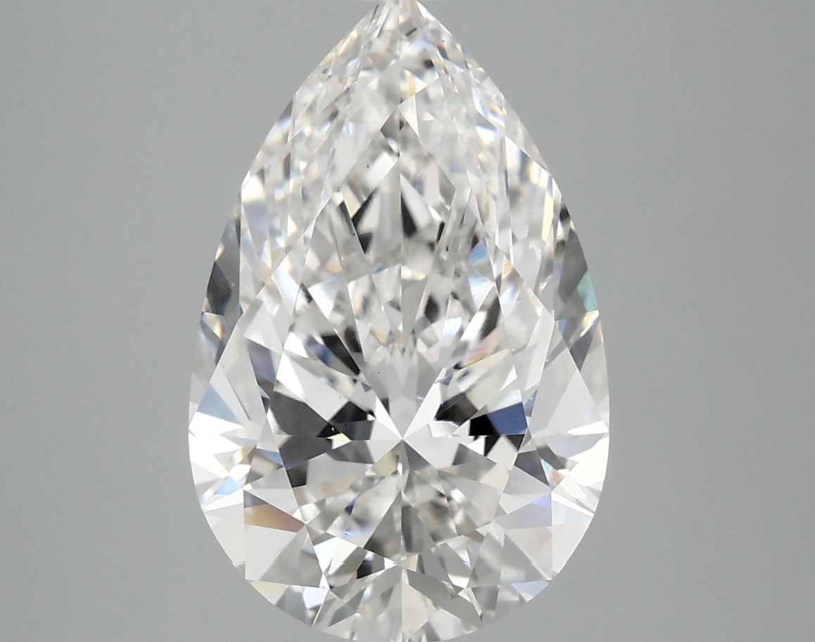 4.08 CT Pear Diamond