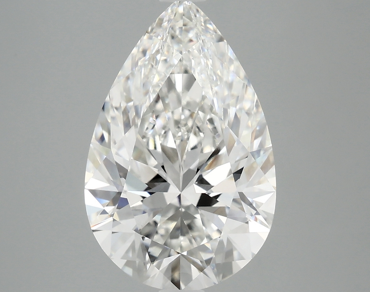 4.08 CT Pear Diamond