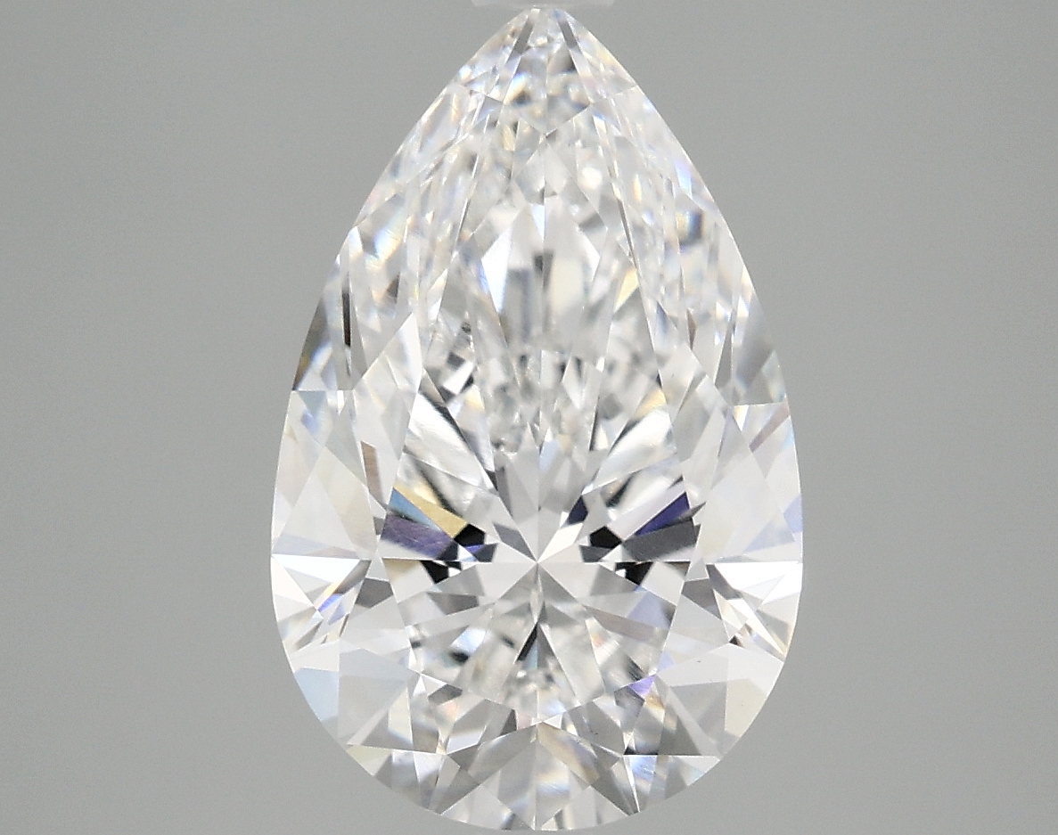 4.09 CT Pear Diamond