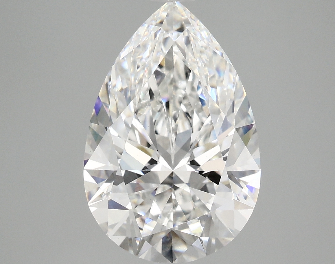 4.08 CT Pear Diamond