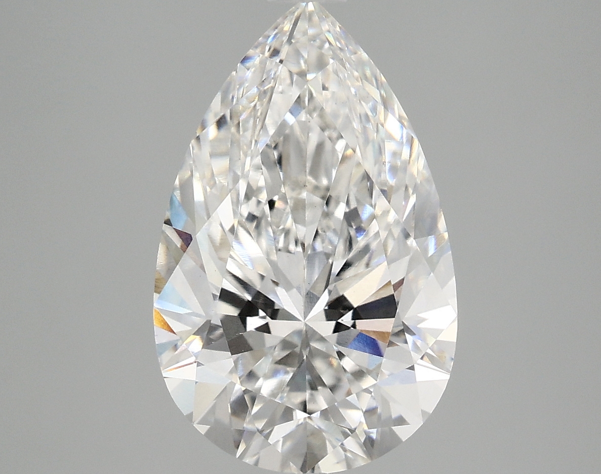 4.08 CT Pear Diamond