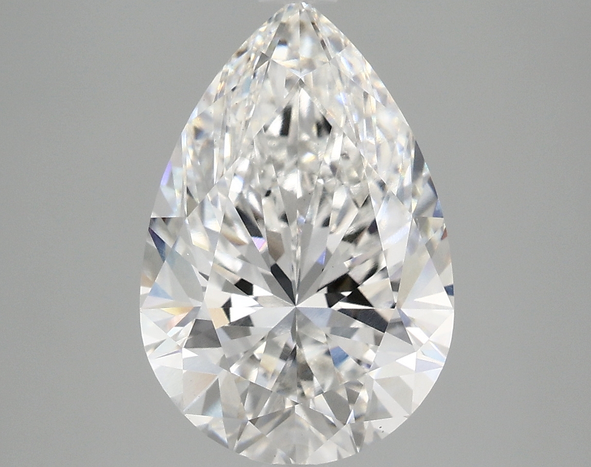 4.09 CT Pear Diamond