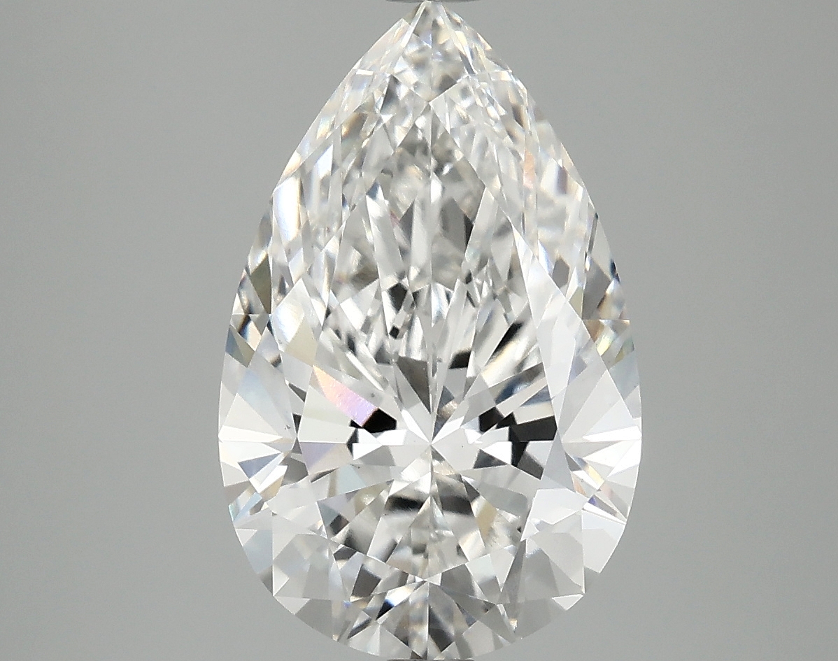 4.08 CT Pear Diamond