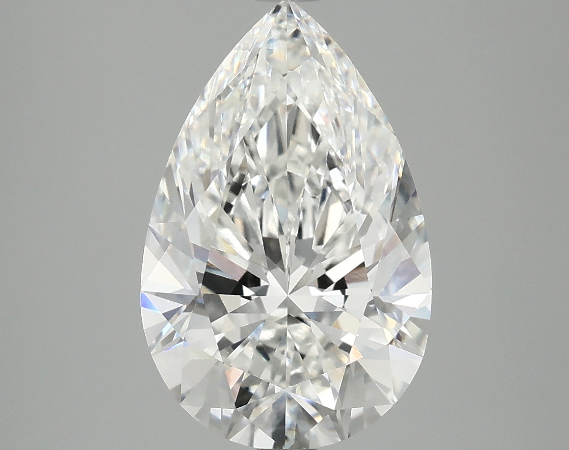 4.09 CT Pear Diamond