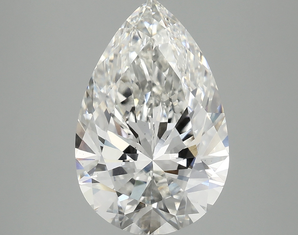 4.09 CT Pear Diamond