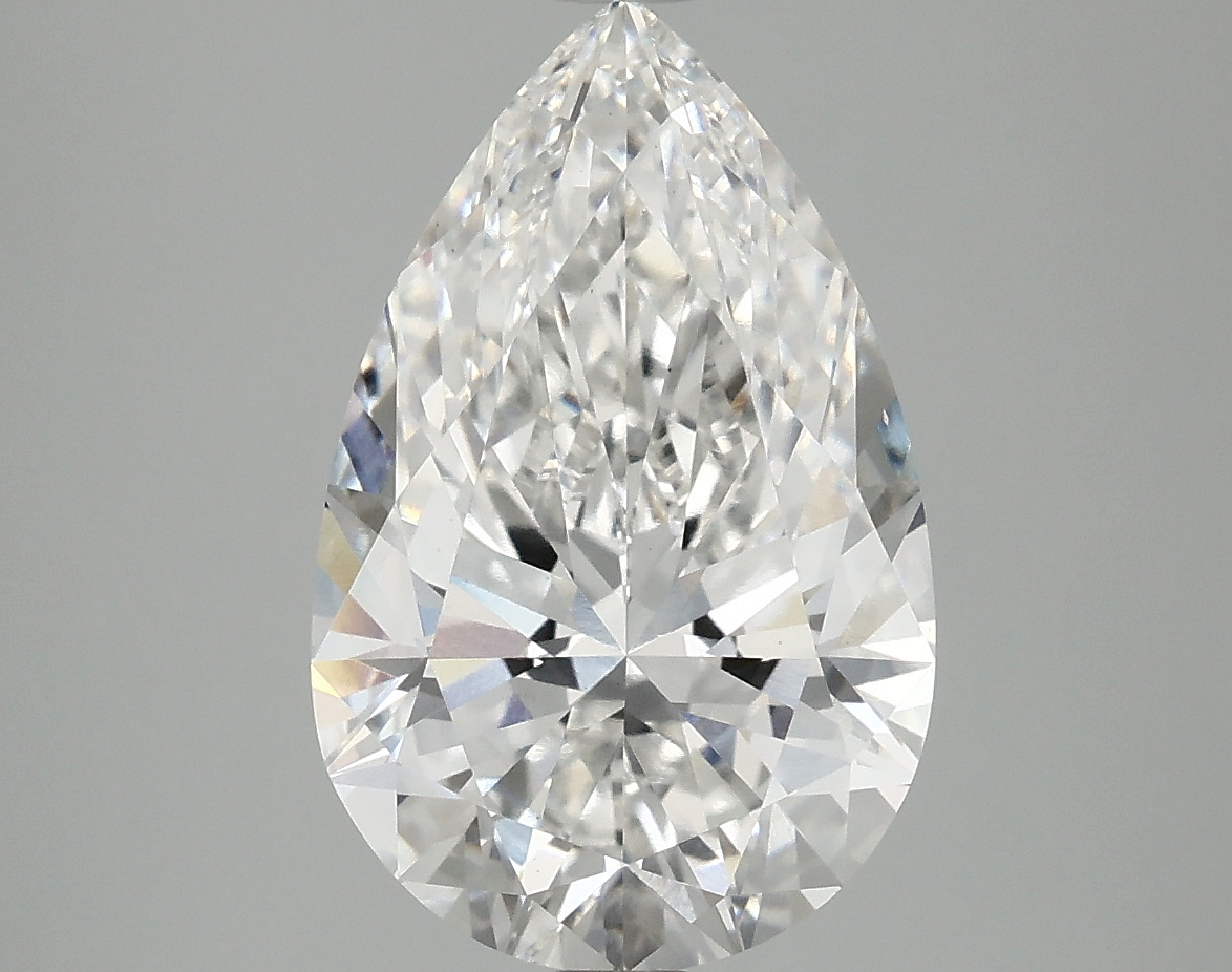 4.07 CT Pear Diamond