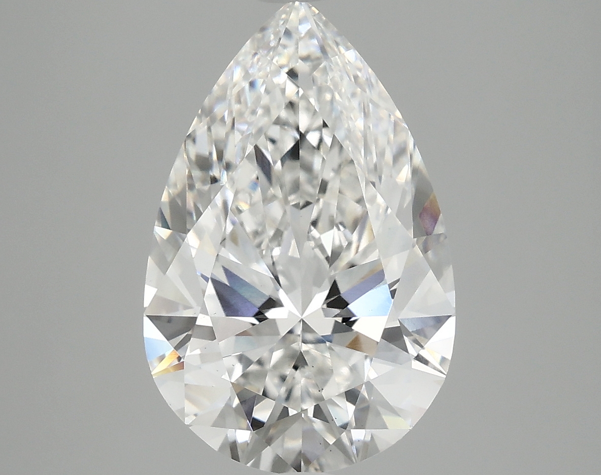 4.08 CT Pear Diamond