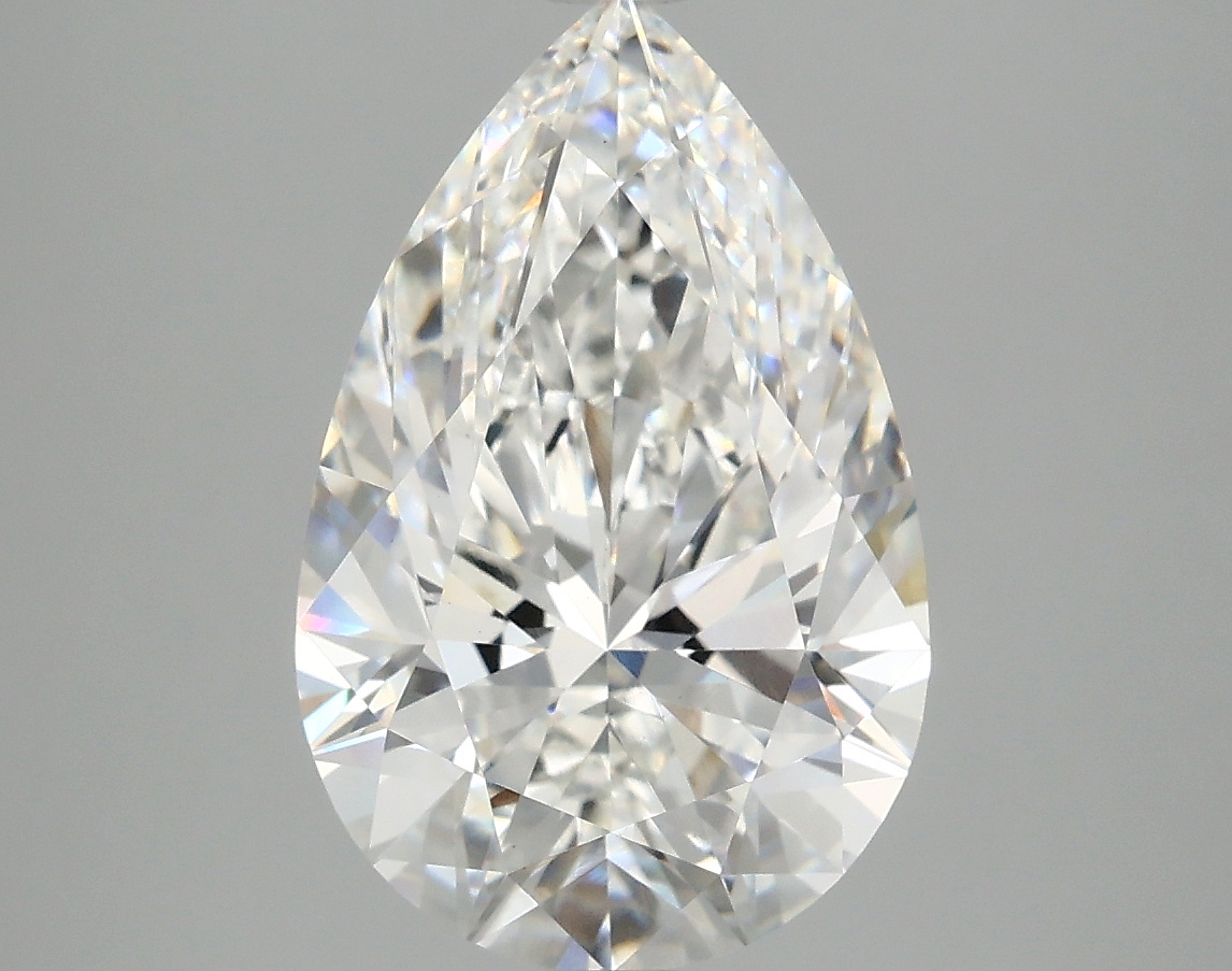 4.09 CT Pear Diamond