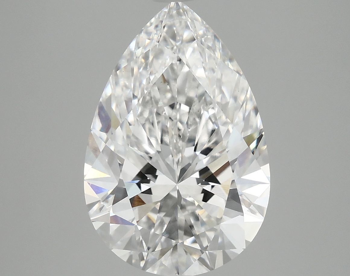 4.08 CT Pear Diamond