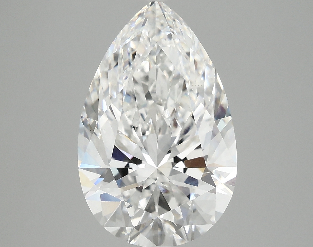 4.09 CT Pear Diamond