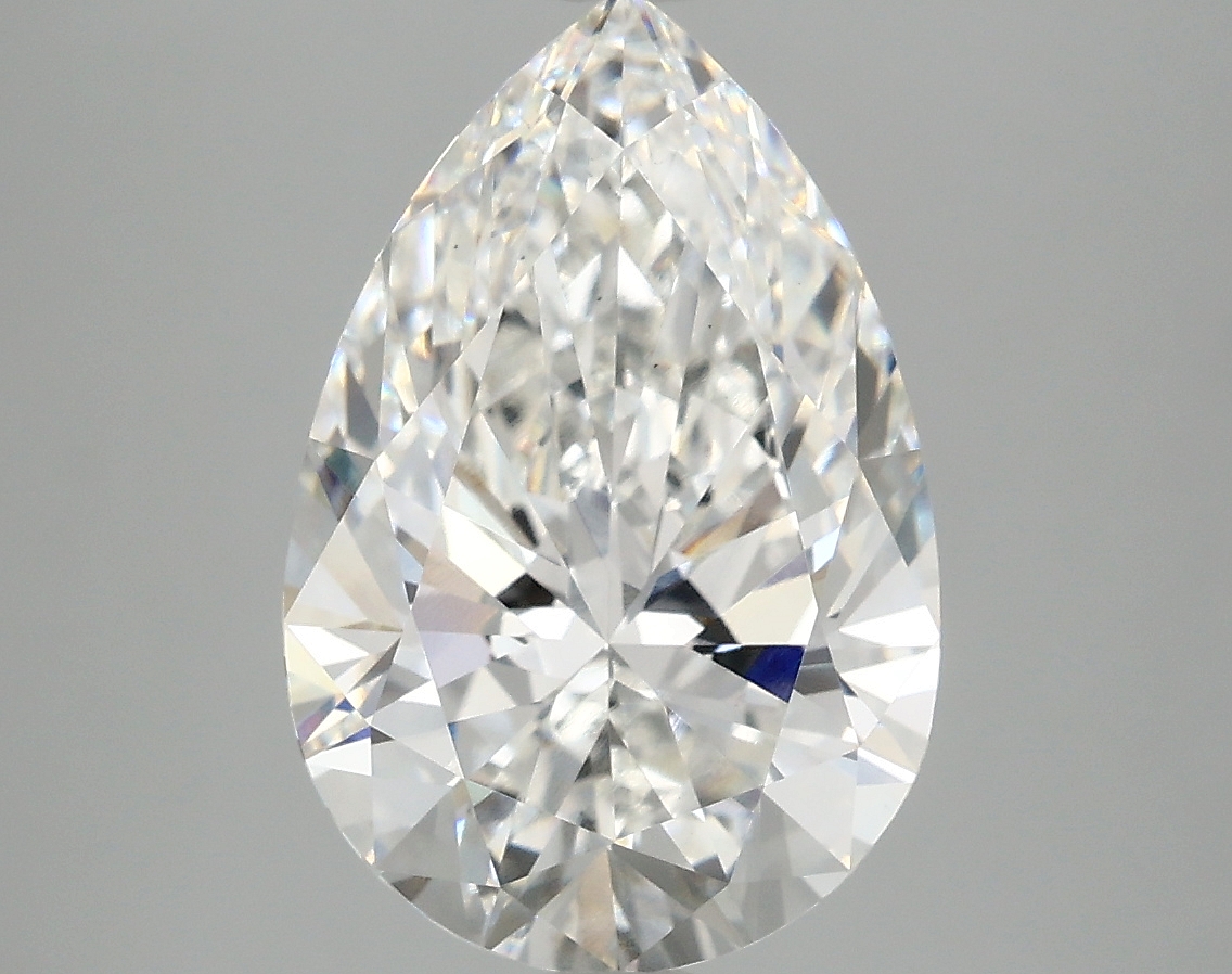 4.09 CT Pear Diamond