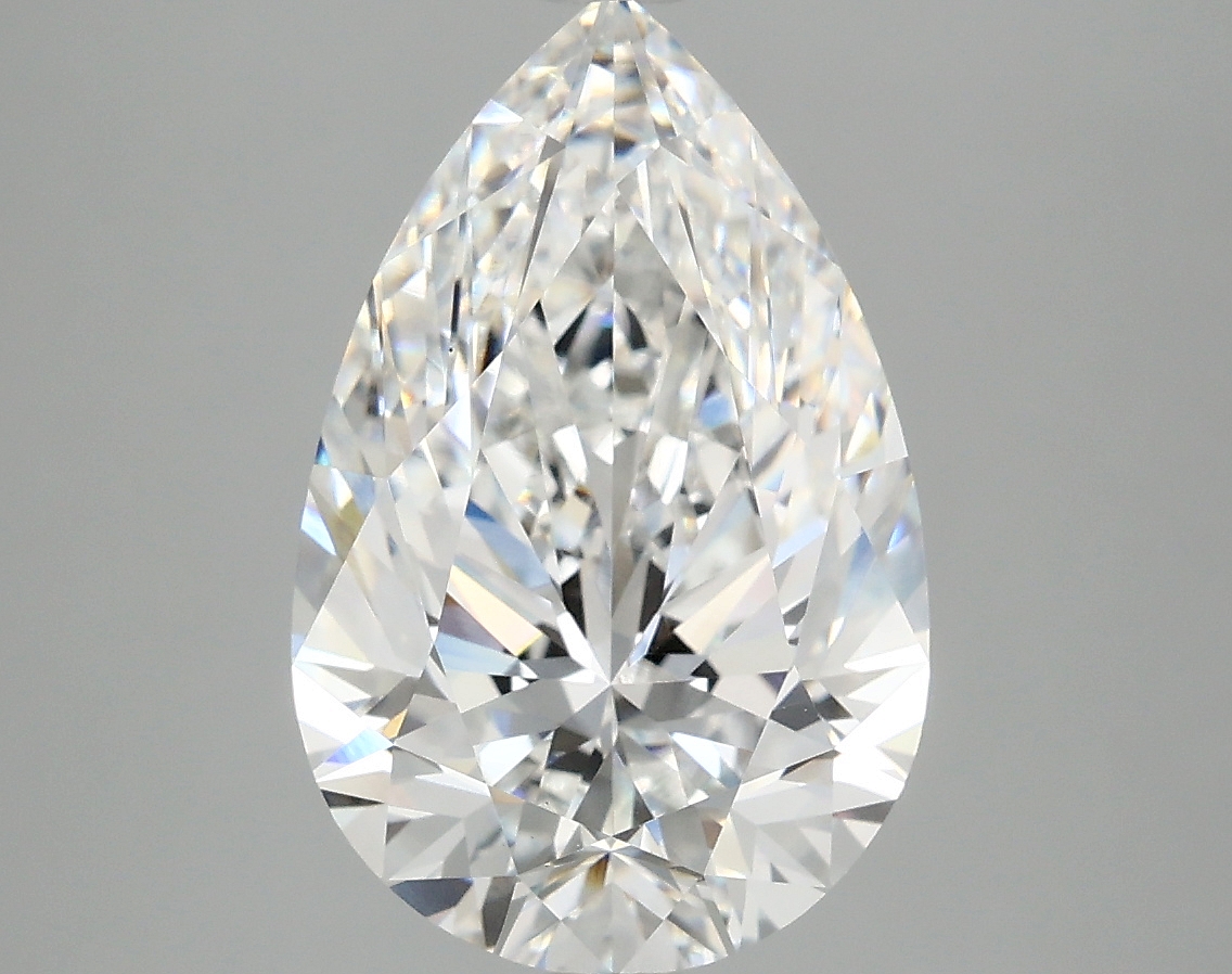 4.09 CT Pear Diamond