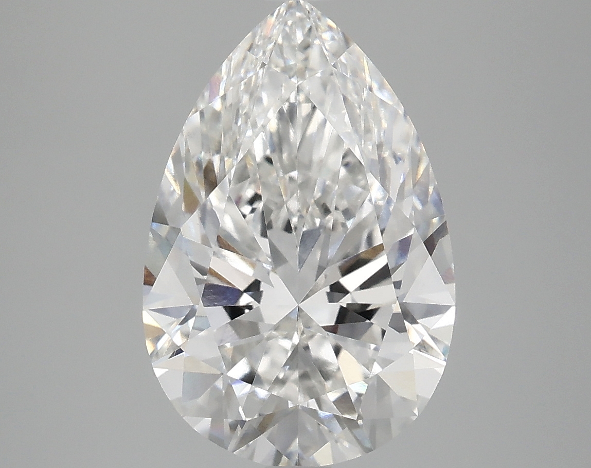 4.09 CT Pear Diamond