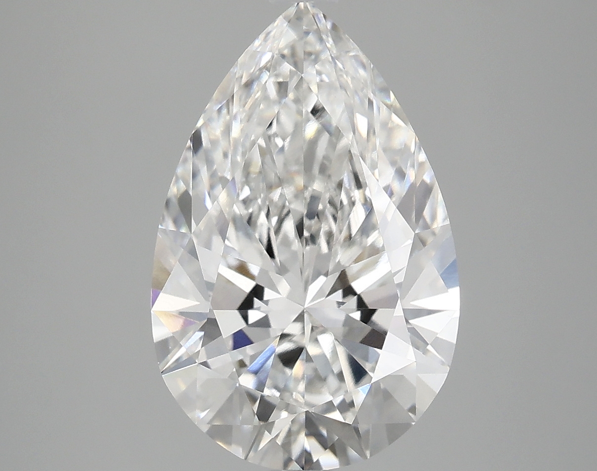 4.08 CT Pear Diamond