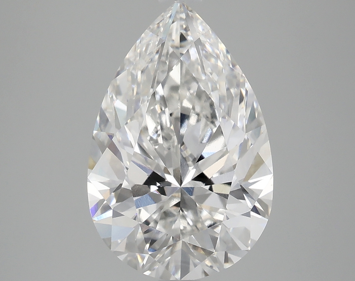 4.07 CT Pear Diamond