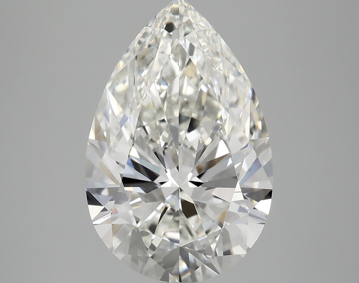 4.08 CT Pear Diamond