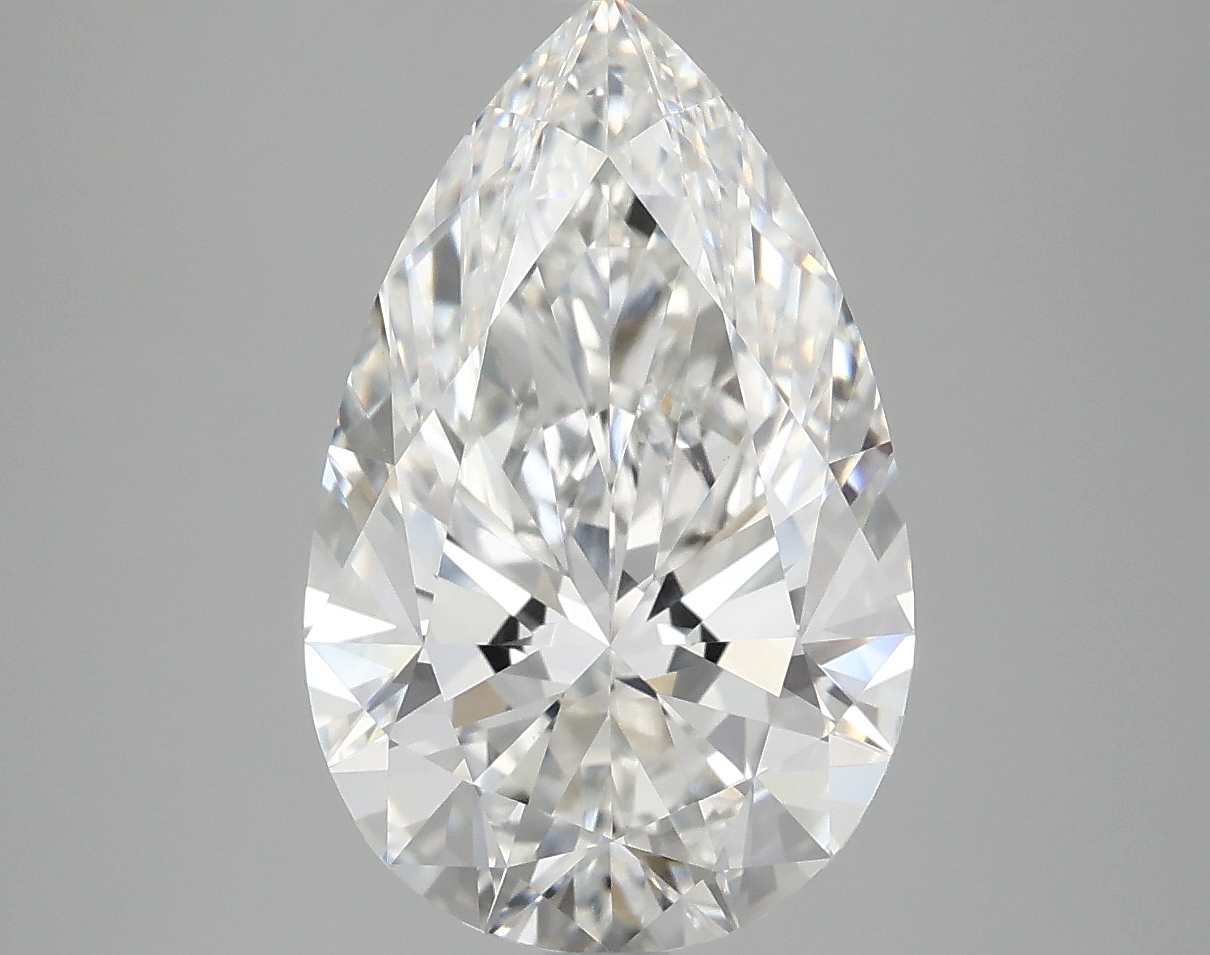 4.08 CT Pear Diamond