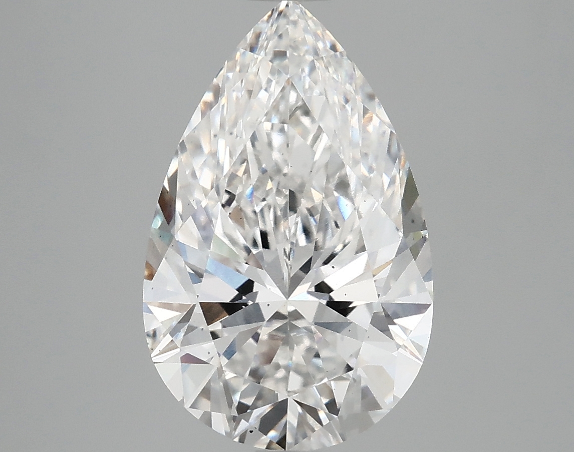 4.09 CT Pear Diamond