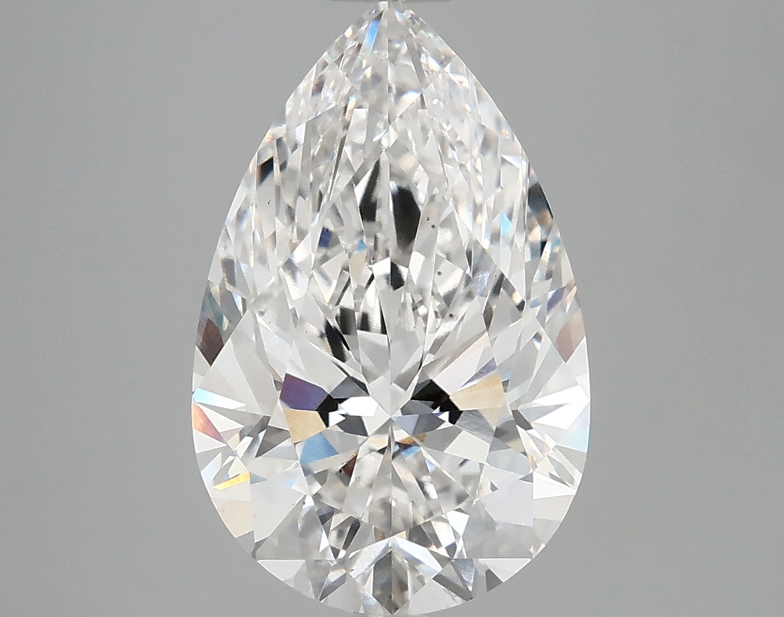 4.09 CT Pear Diamond