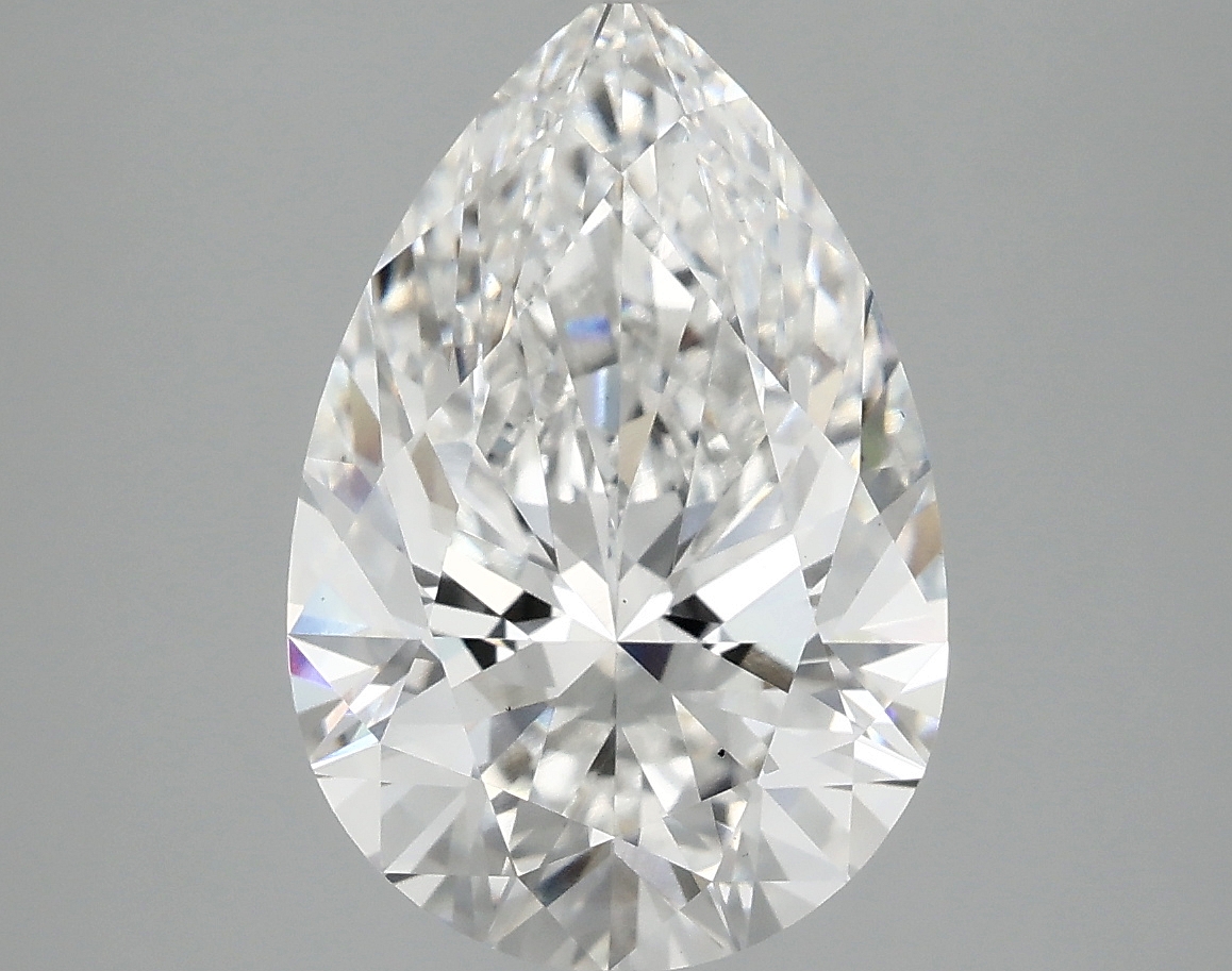 4.09 CT Pear Diamond