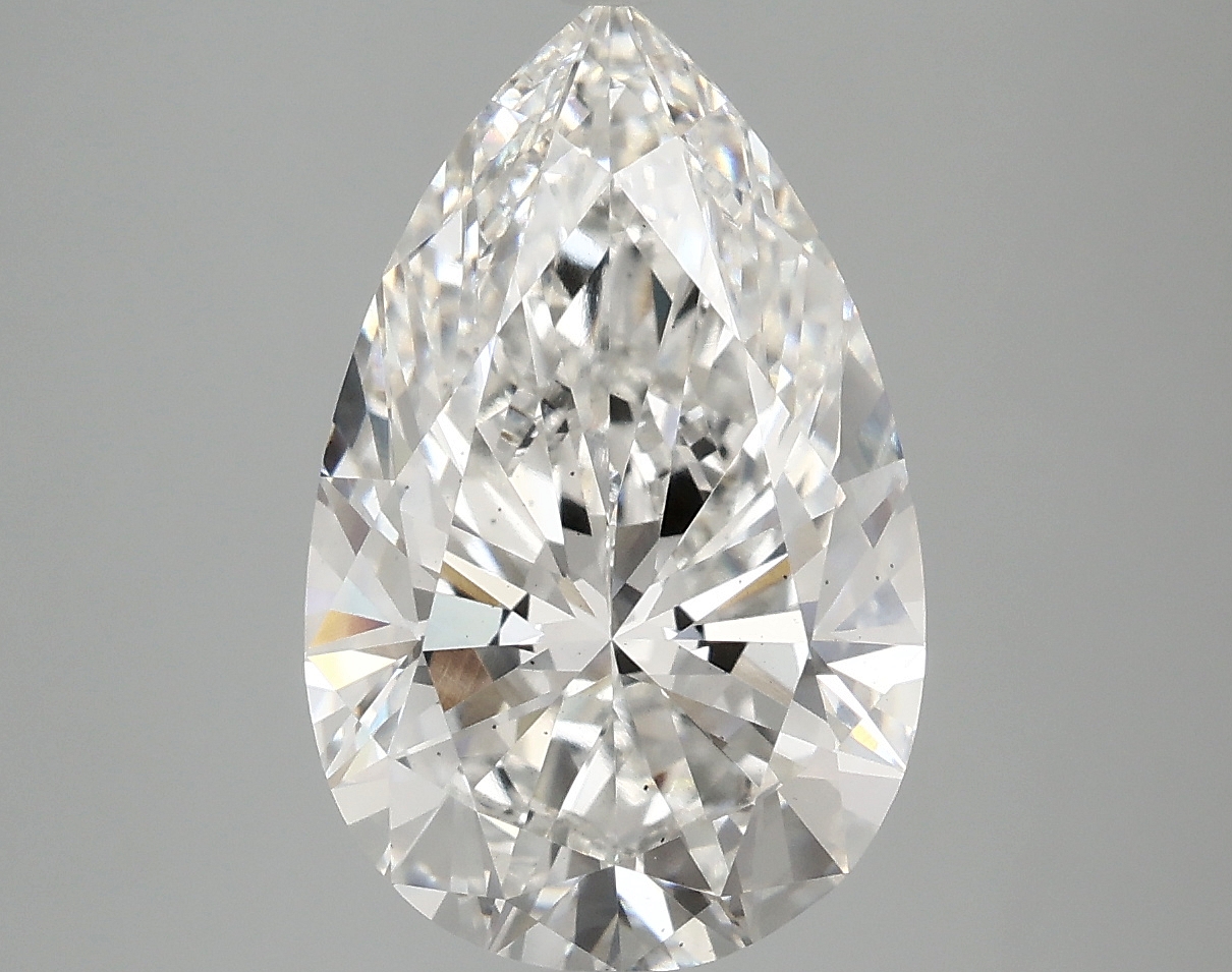 4.09 CT Pear Diamond