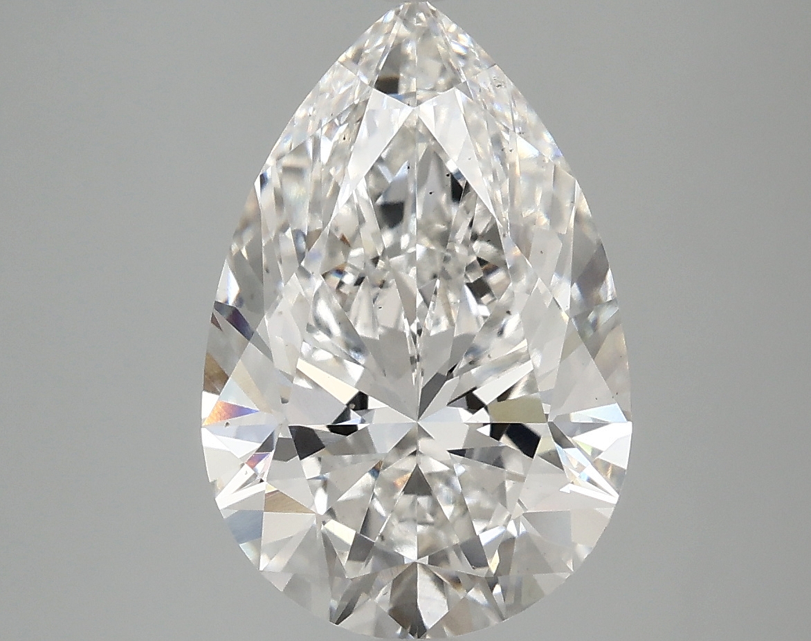 4.09 CT Pear Diamond
