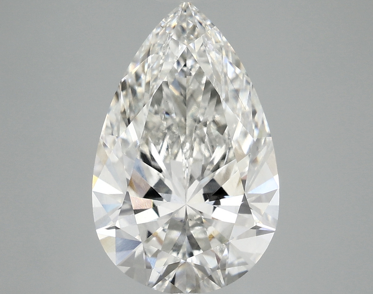 4.09 CT Pear Diamond