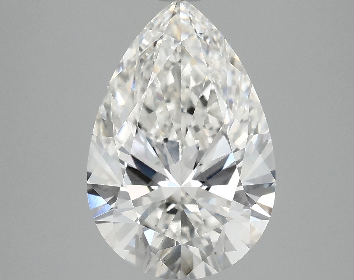 4.09 CT Pear Diamond
