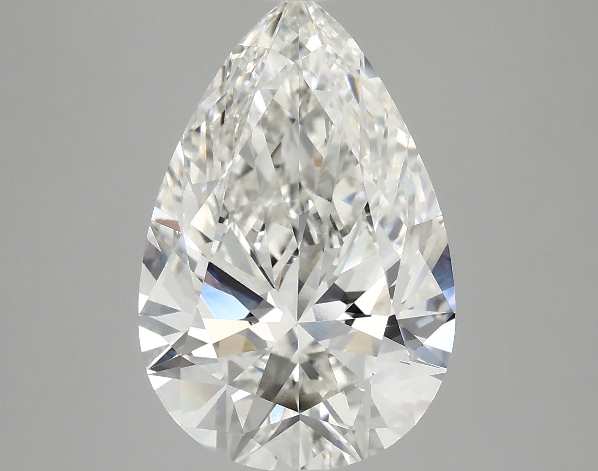 4.08 CT Pear Diamond