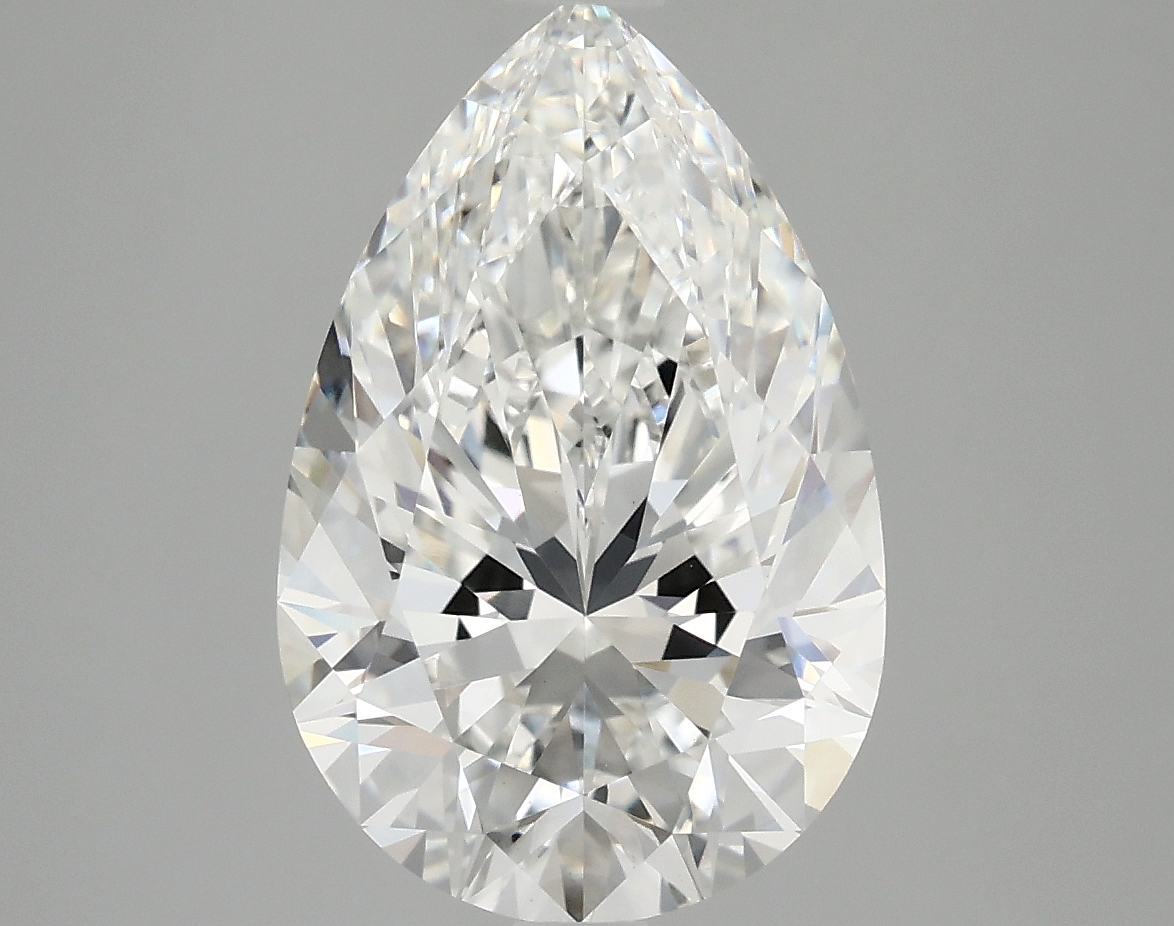 4.09 CT Pear Diamond
