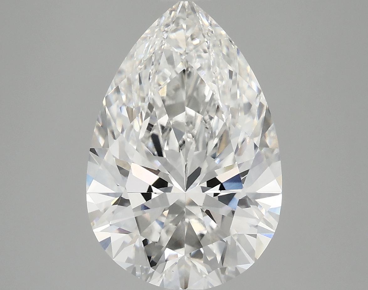 4.09 CT Pear Diamond