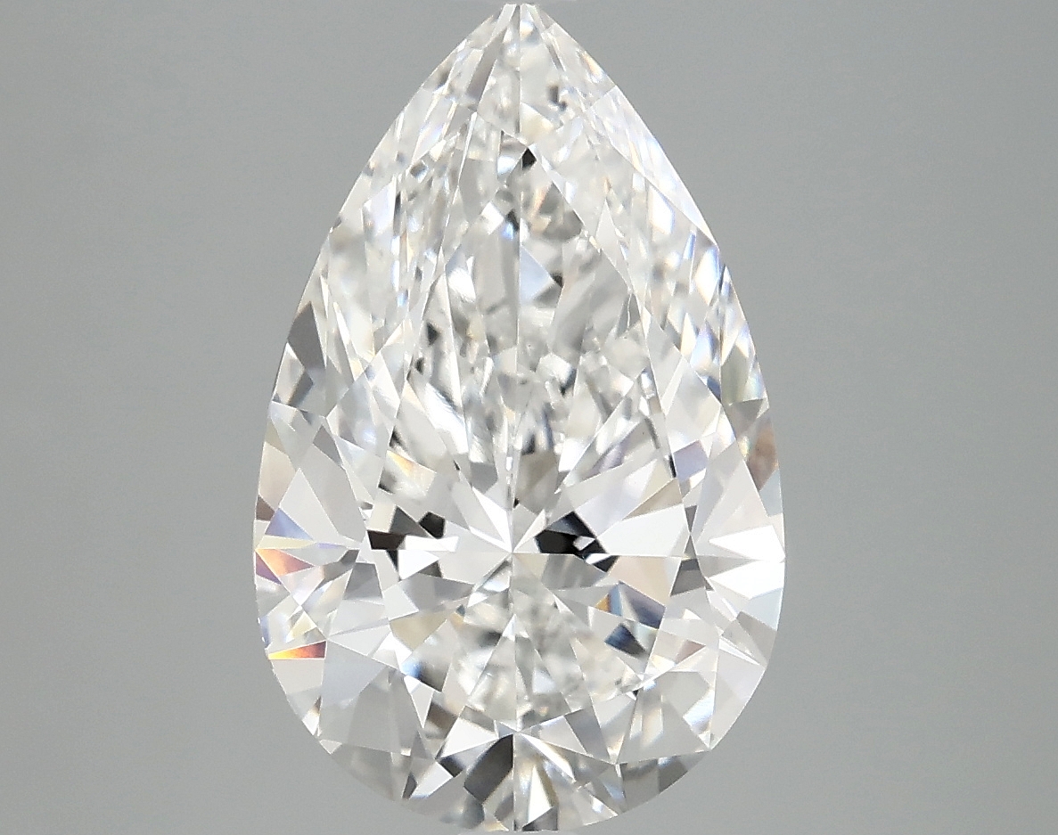 4.09 CT Pear Diamond