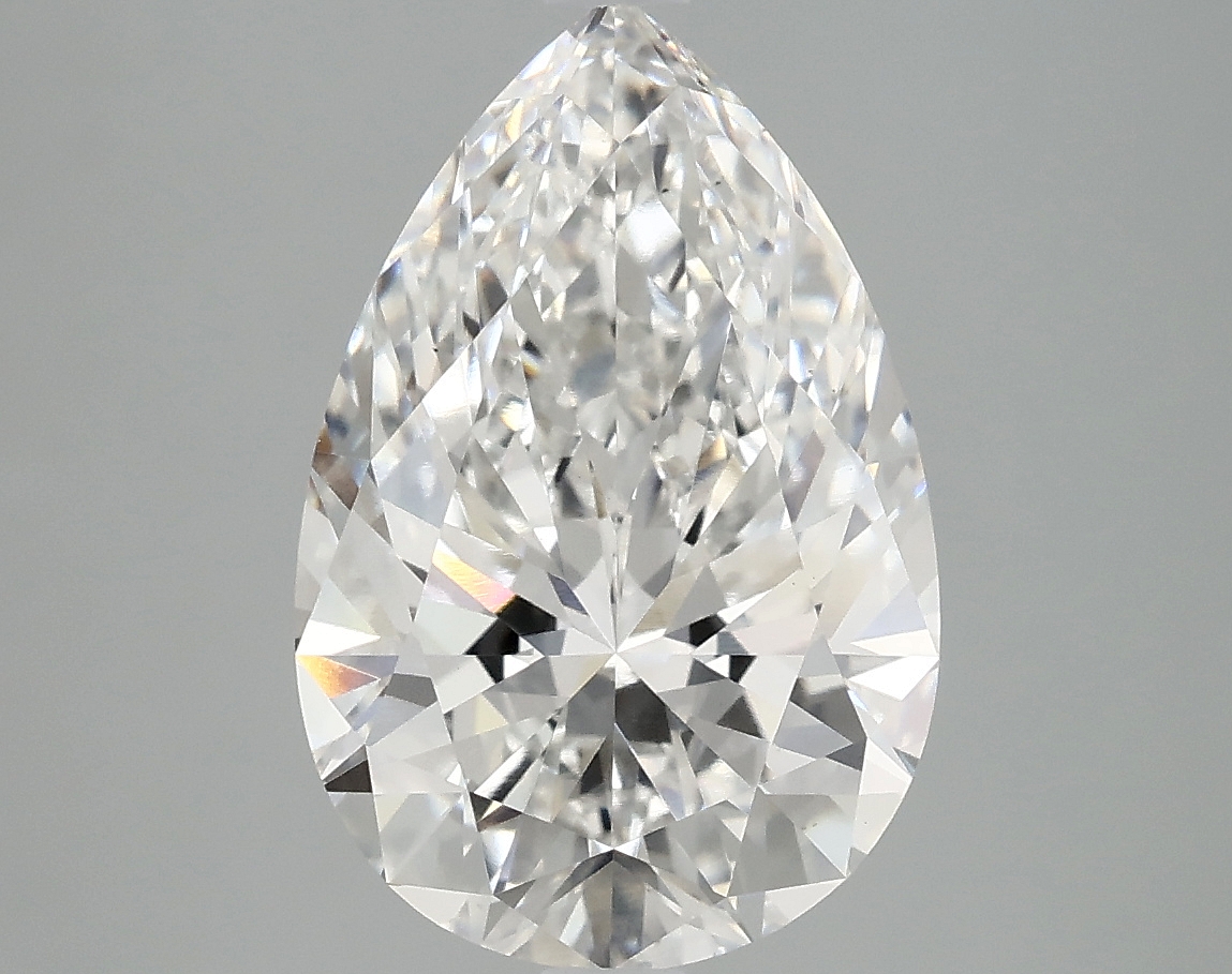 4.07 CT Pear Diamond