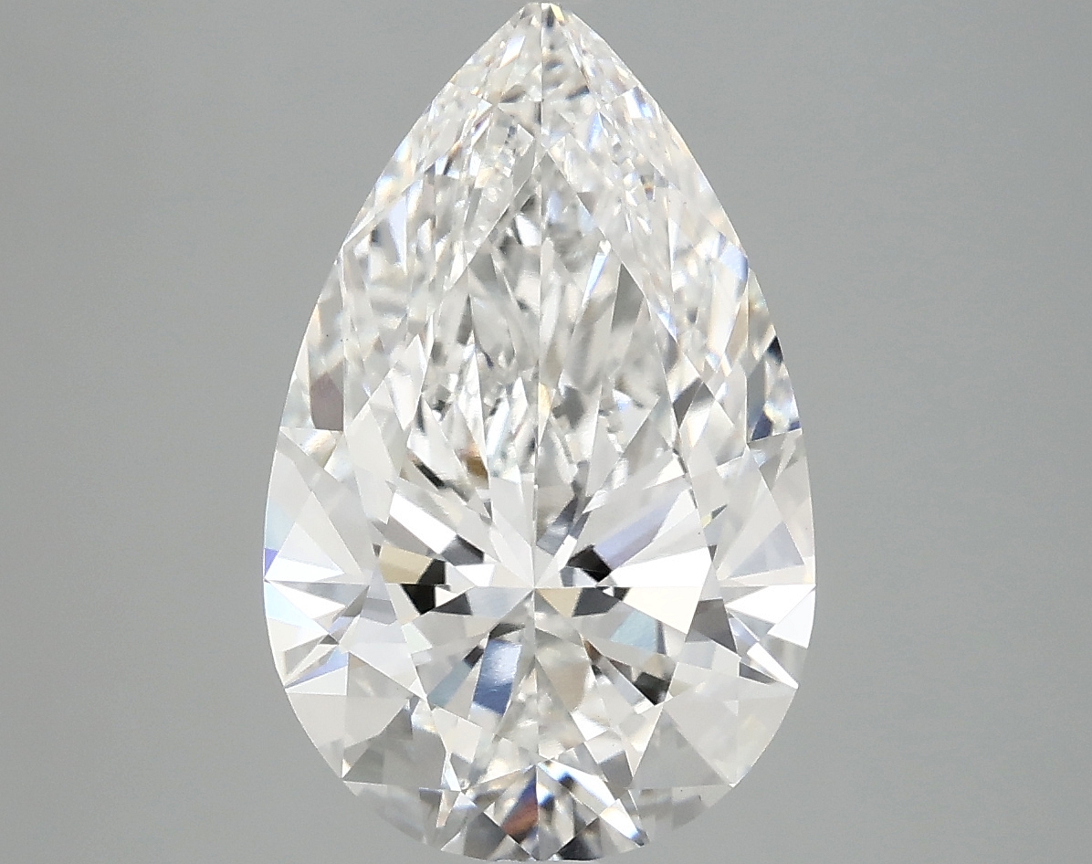 4.09 CT Pear Diamond