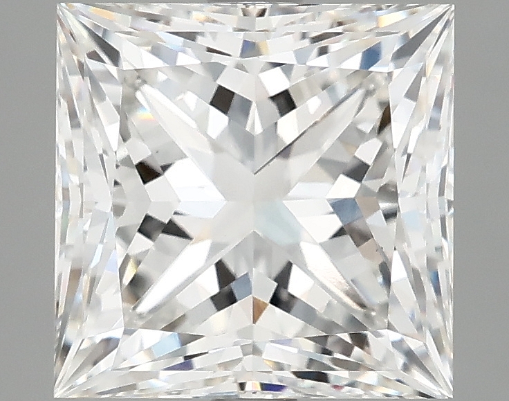 4.08 CT Princess Diamond