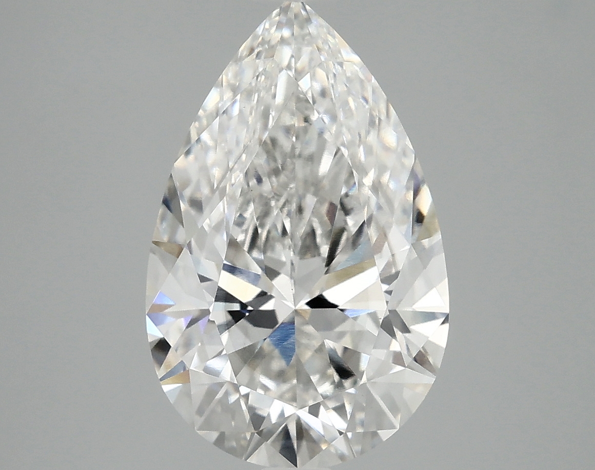 4.02 CT Pear Diamond