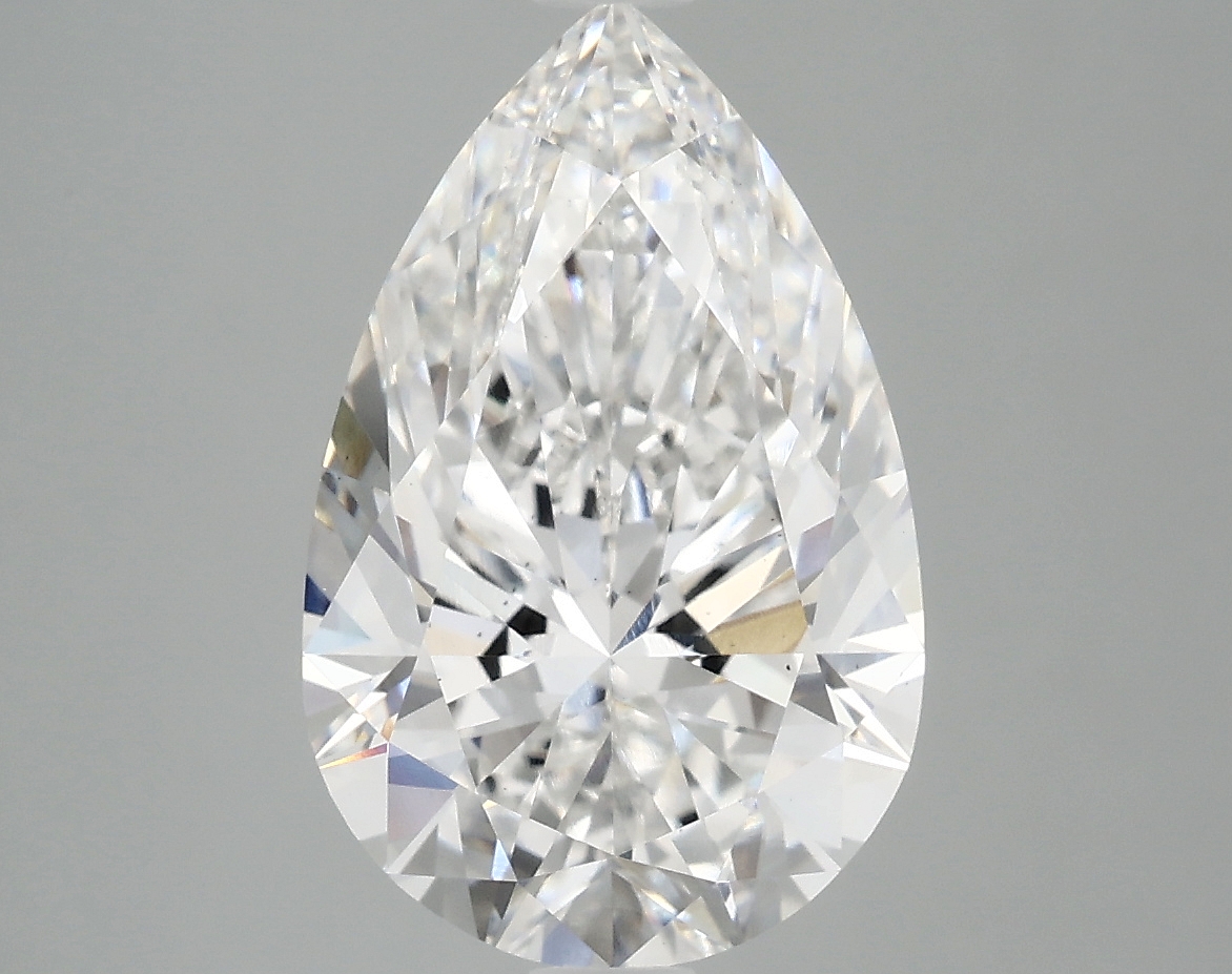 4.02 CT Pear Diamond