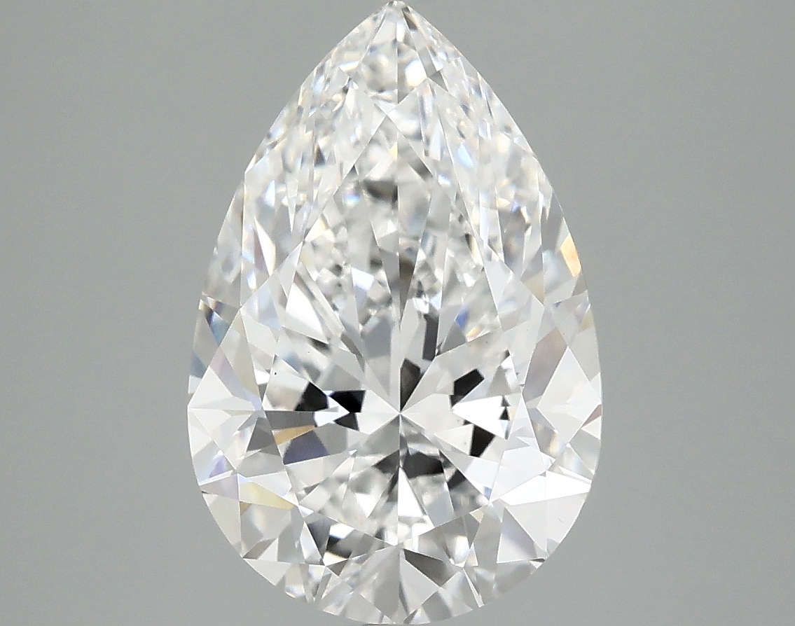 4.02 CT Pear Diamond