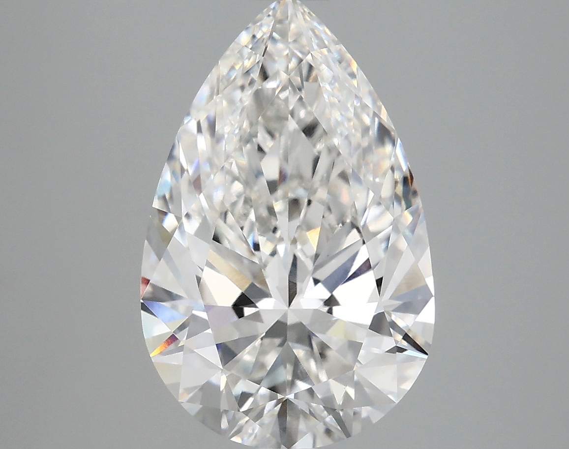 4.02 CT Pear Diamond