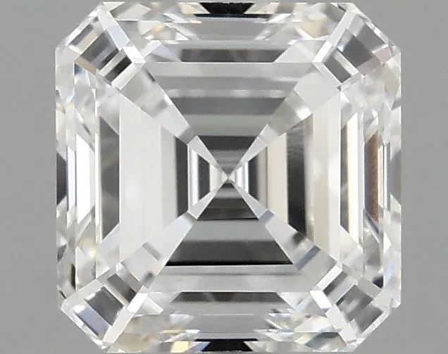 1.38 CT Asscher Diamond