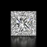 Princess cut diamond