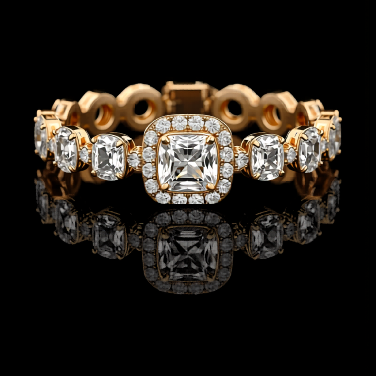 Aurora Lucente — lab-grown diamond bracelet