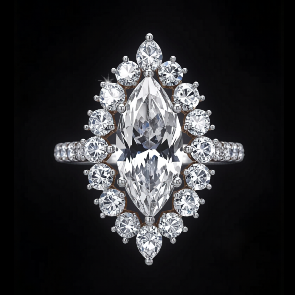 Luce d’Amore — lab-grown diamond ring