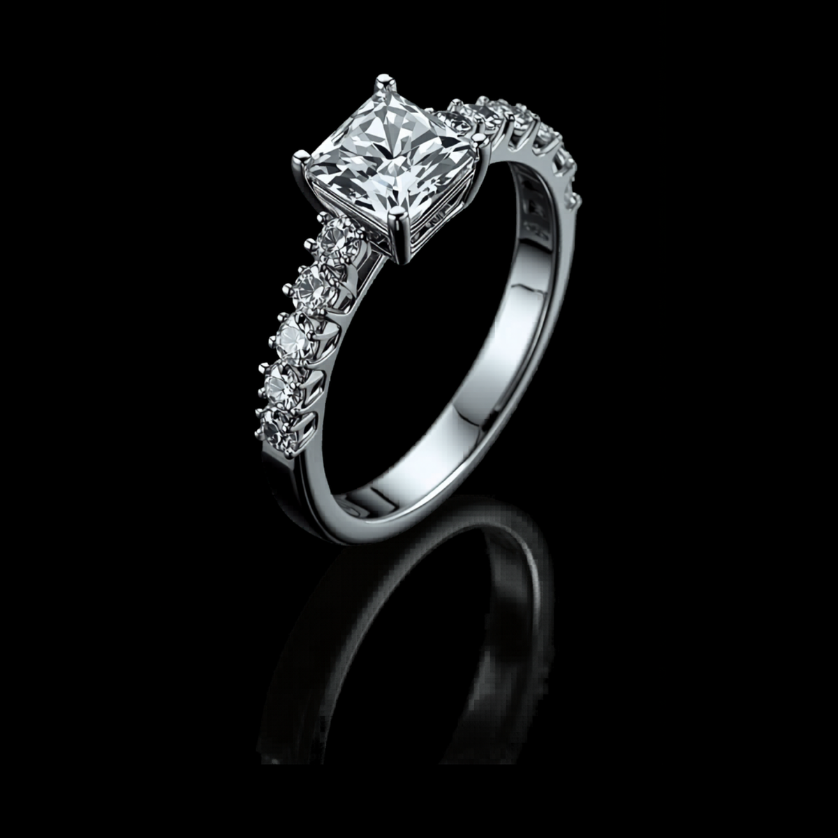 Luce Squisita — lab-grown diamond ring